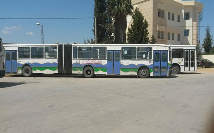 حافلات نقل حضري مزدوجة